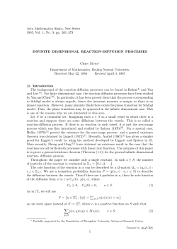 Acta Mathematica Sinica, New Series 1985, Vol. 1, No. 3, pp. 261