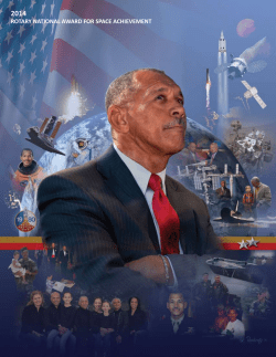 ROTARY NATIONAL AWARD FOR SPACE ACHIEVEMENT