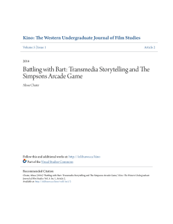Battling with Bart: Transmedia Storytelling and The Simpsons