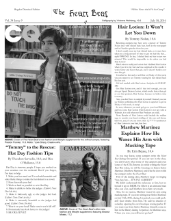 The 2016 HeartBeat Issue 9 July 18