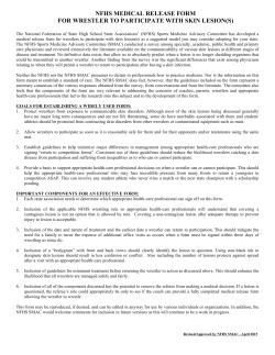 nfhs medical release form for wrestler to participate with skin