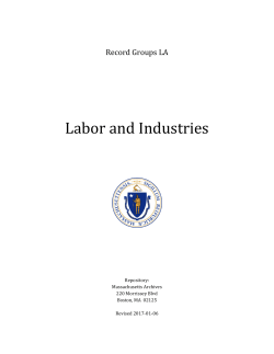 Labor  - Secretary of the Commonwealth