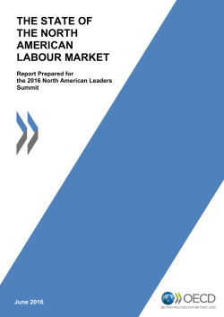 the state of the north american labour market