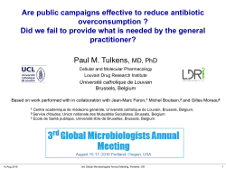 Are public campaigns effective to reduce antibiotic overconsumption
