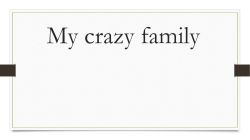 My Crazy Family 3