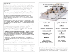 Church of God South Texas