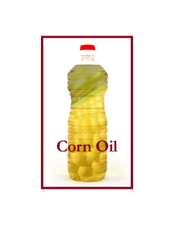 Corn Oil 2006 - Corn Refiners Association