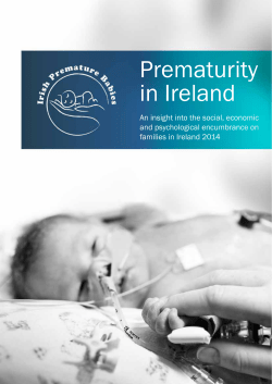 Prematurity in Ireland - Irish Premature Babies