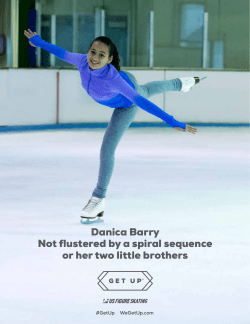 Danica Barry Not flustered by a spiral sequence or her two little