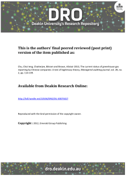 This is the authors` final peered reviewed (post print) - DRO