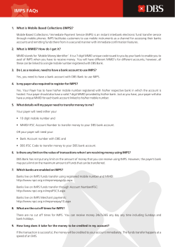 IMPS FAQs - DBS Bank