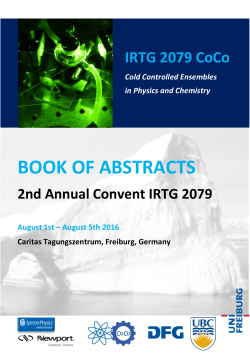 Here - IRTG 2079 CoCo