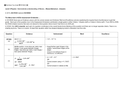 NCEA Collated questions