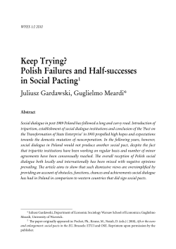Keep Trying? Polish Failures and Half-successes in