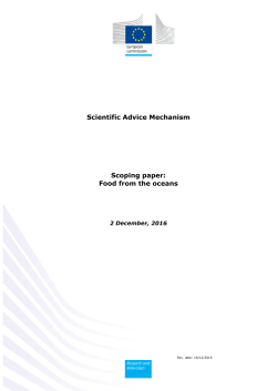 Food from the oceans - European Commission