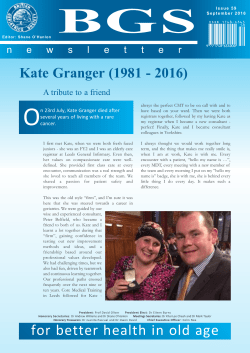 for better health in old age