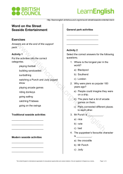 Support Pack - British Council Learn English