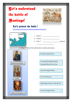 Let`s understand the battle of Hastings!
