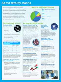 About fertility testing
