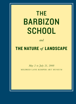 BARBIZON SCHOOL - Kemper Art Museum