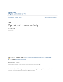 Dynamics of a cosine