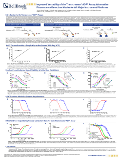 Alternative Fluorescence Detection Modes for All