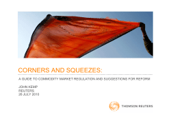 CORNERS AND SQUEEZES - News Analysis Graphics