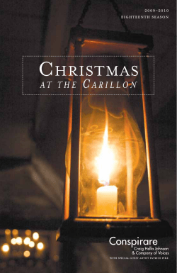 Christmas at the Carillon