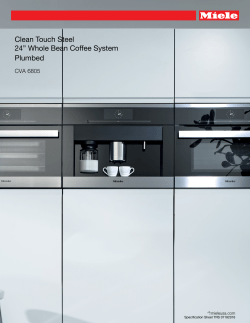 Clean Touch Steel 24&rdquo; Whole Bean Coffee System Plumbed