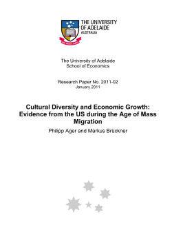Cultural Diversity and Economic Growth: Evidence from the US