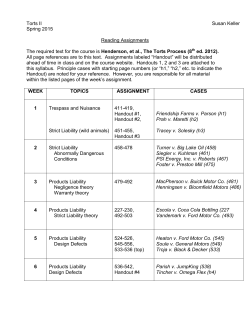 Torts II