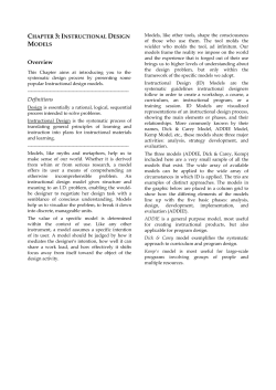 Overview Definitions