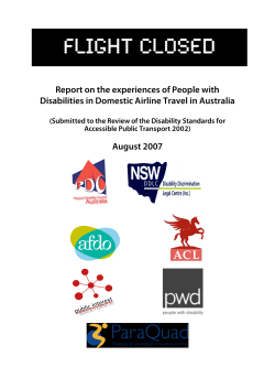 Flight Closed - Department of Infrastructure and Regional