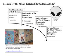 Brief Introduction of Body Systems 3-Sentence Format