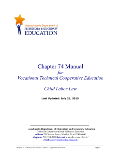 Chapter 74 Manual