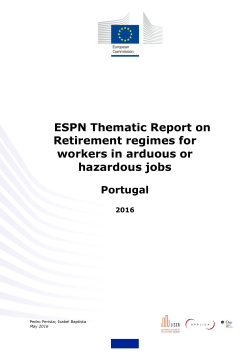 ESPN Thematic Report on Retirement regimes for workers in