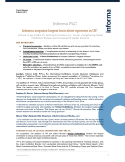 Acquisition of Yachting Promotions lnc- Updated