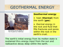 geothermal energy - Energy Technology Expert
