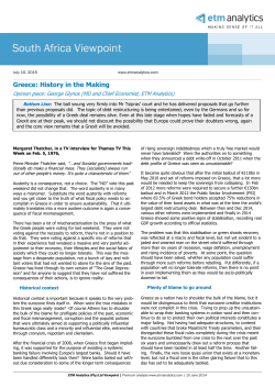 South Africa Viewpoint