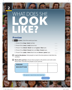 Unit 2 - National Geographic Learning