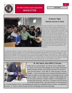 NEWSLETTER - Western Oregon University