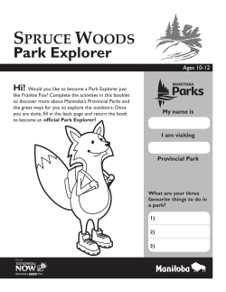 PRUCE WOODS Park Explorer