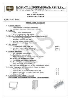 Computer - Madhav Internation School