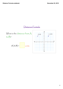 Distance Formula.notebook