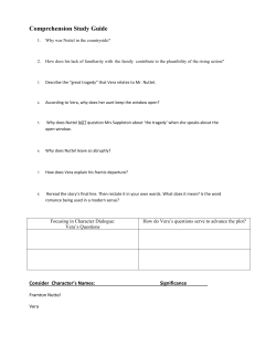 The Open Window basic comprehension questions