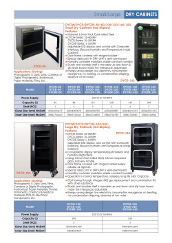 Small/Large DRY CABINETS