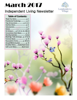 3 2017 Web Version - Lebanon Valley Brethren Home