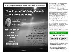 How I can LOVE being Catholic