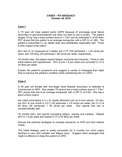 CASES &ndash; PD ADEQUACY