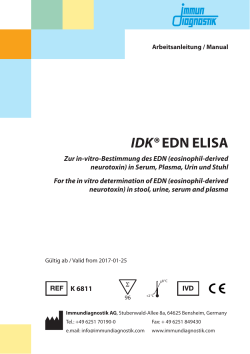 IDK&reg; EDN ELISA - bei Immundiagnostik
